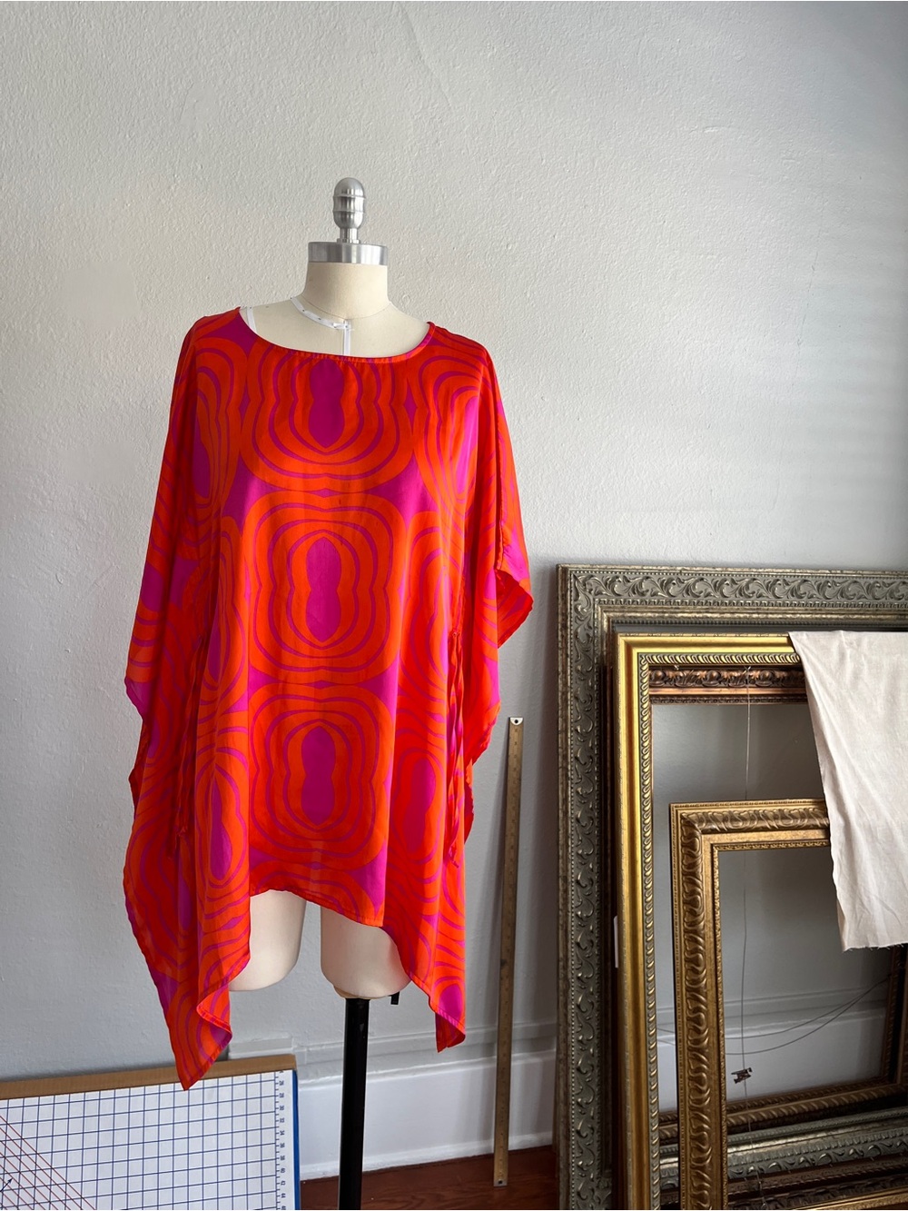 60s 70s style tunic top